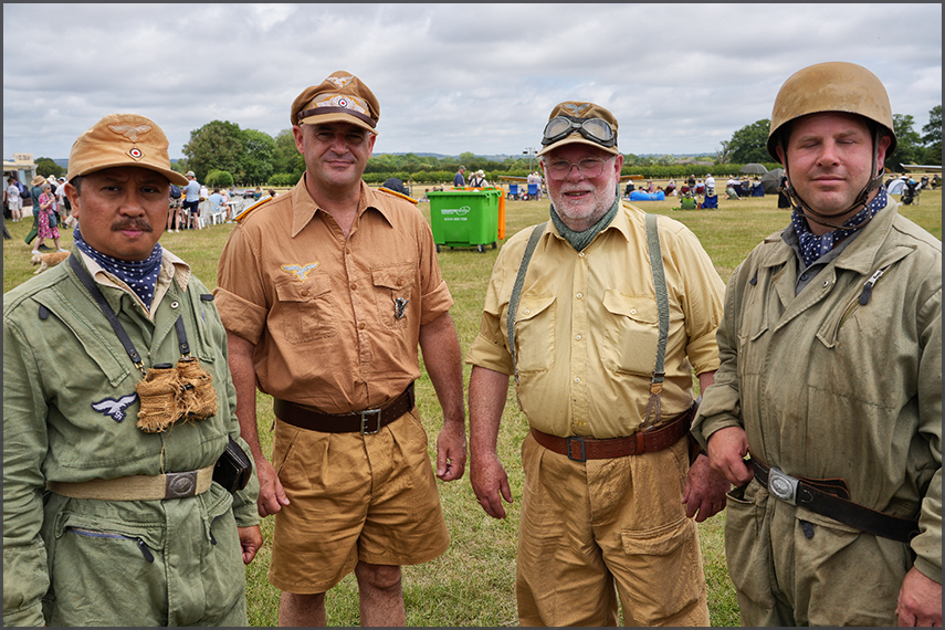 Headcorn Aerodrome, people at air show 28June25